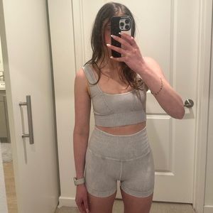 Free People Good Karma Set - Ice Grey XS/S